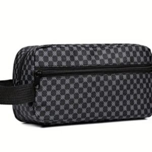 ☆NEW Black/Grey Geometric Men•Women Messenger/Cross-body Bag☆